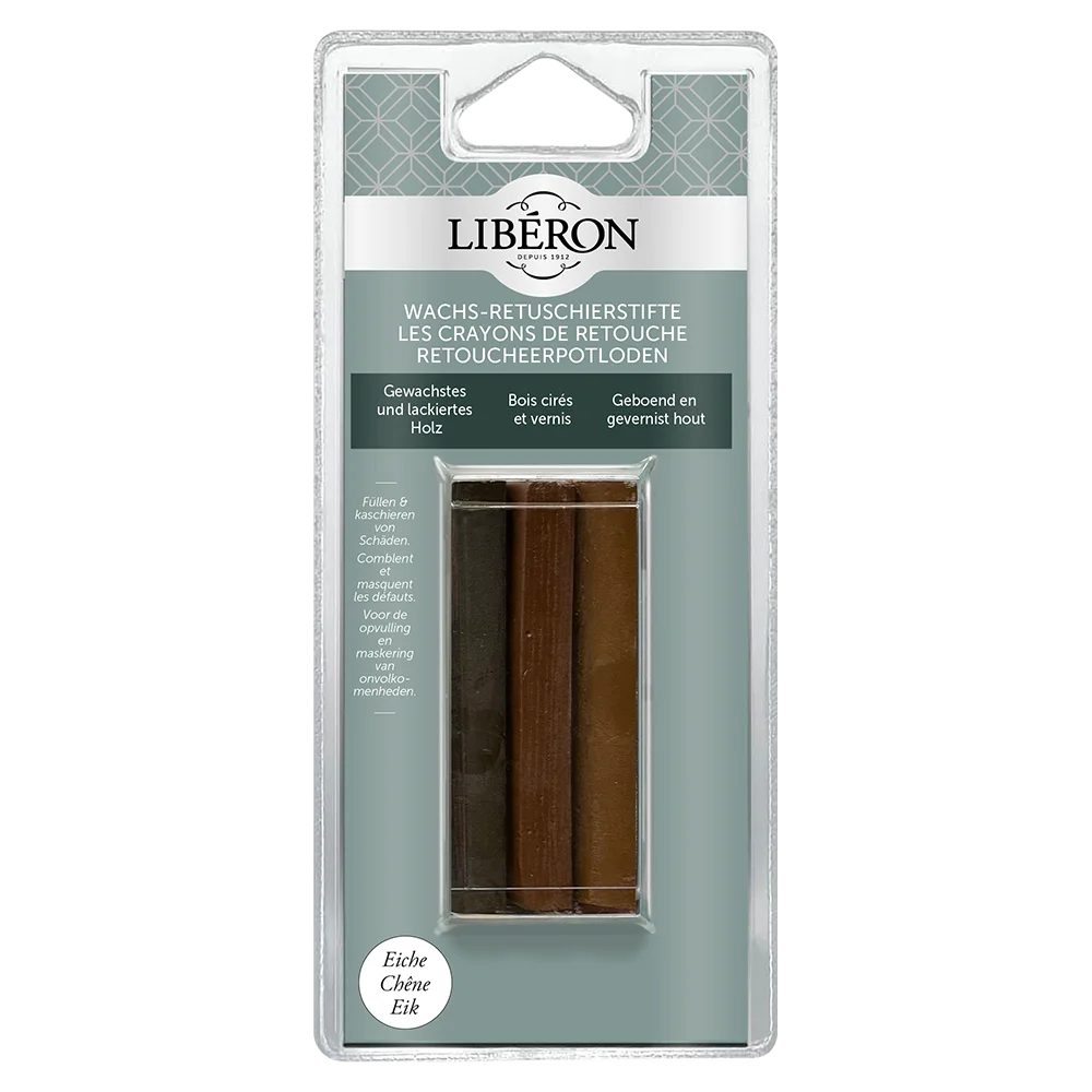 03282391036876_C1N1_s01_110158_3 X 10ML blister CRAYONS DE RETOUCHE Chêne RETOUCHEERPOTLODEN Eik