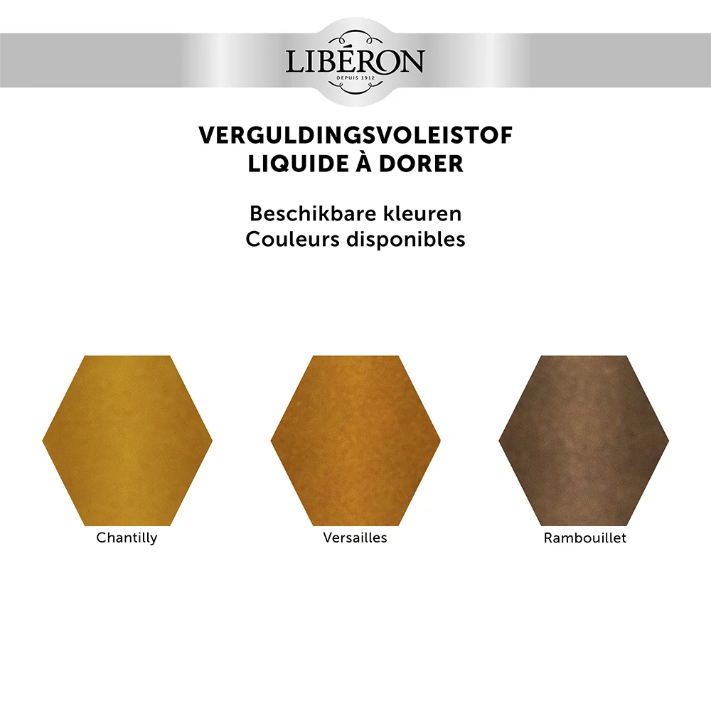 NUANCIER LIQUIDE À DORERVERGULDEN VLOEISTOF